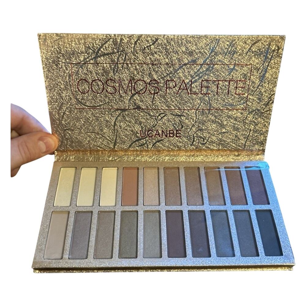 UCANBE Eyeshadow Palette 20 Shades Cosmos Shimmer Matte Neutral Smoky Makeup